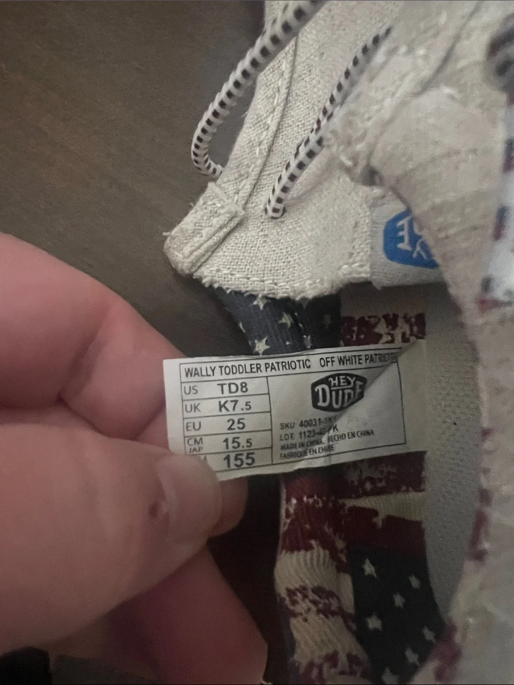 Hey Dude casual slip